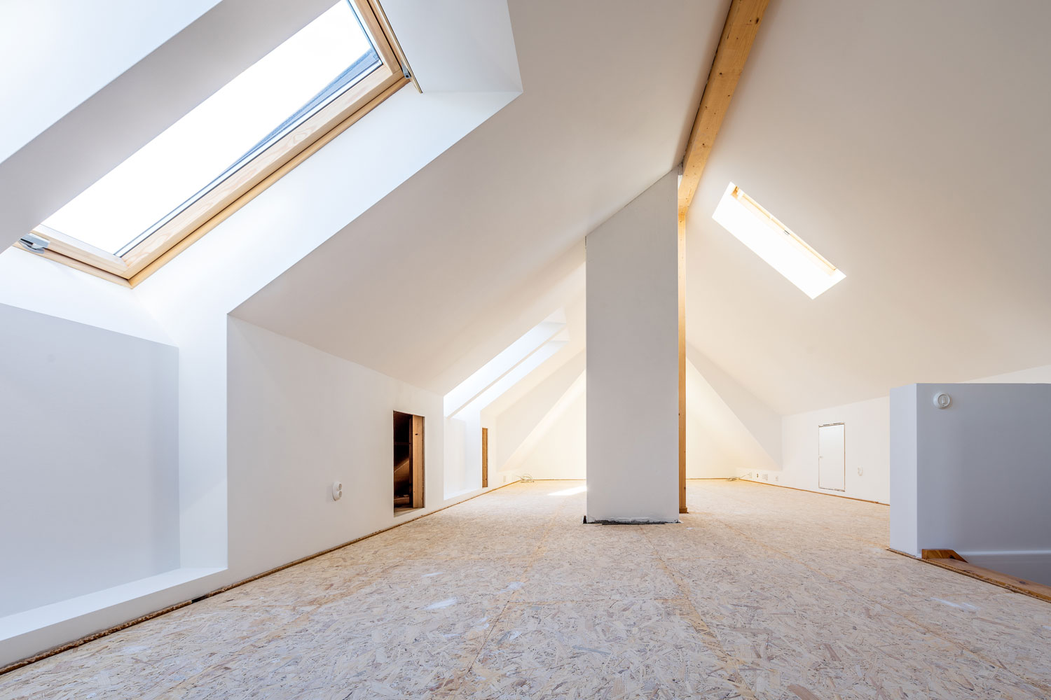 Badezimmer mit Trockenbau umgesetzt